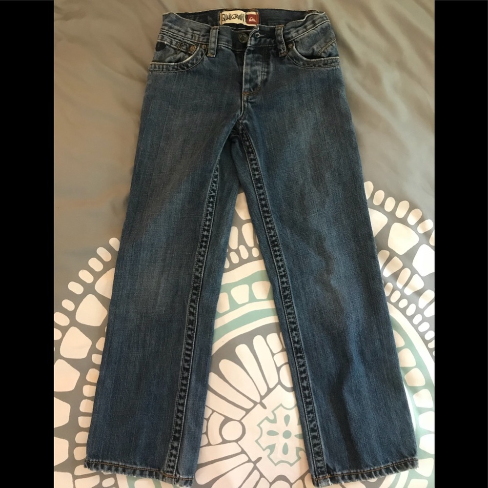 EUC boys Quiksilver button-down 👖 jeans